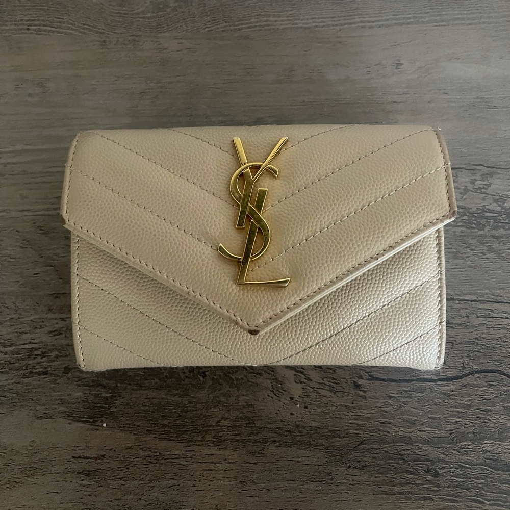 ❌SOLD❌Saint Laurent Small Envelope Monogram Wallet